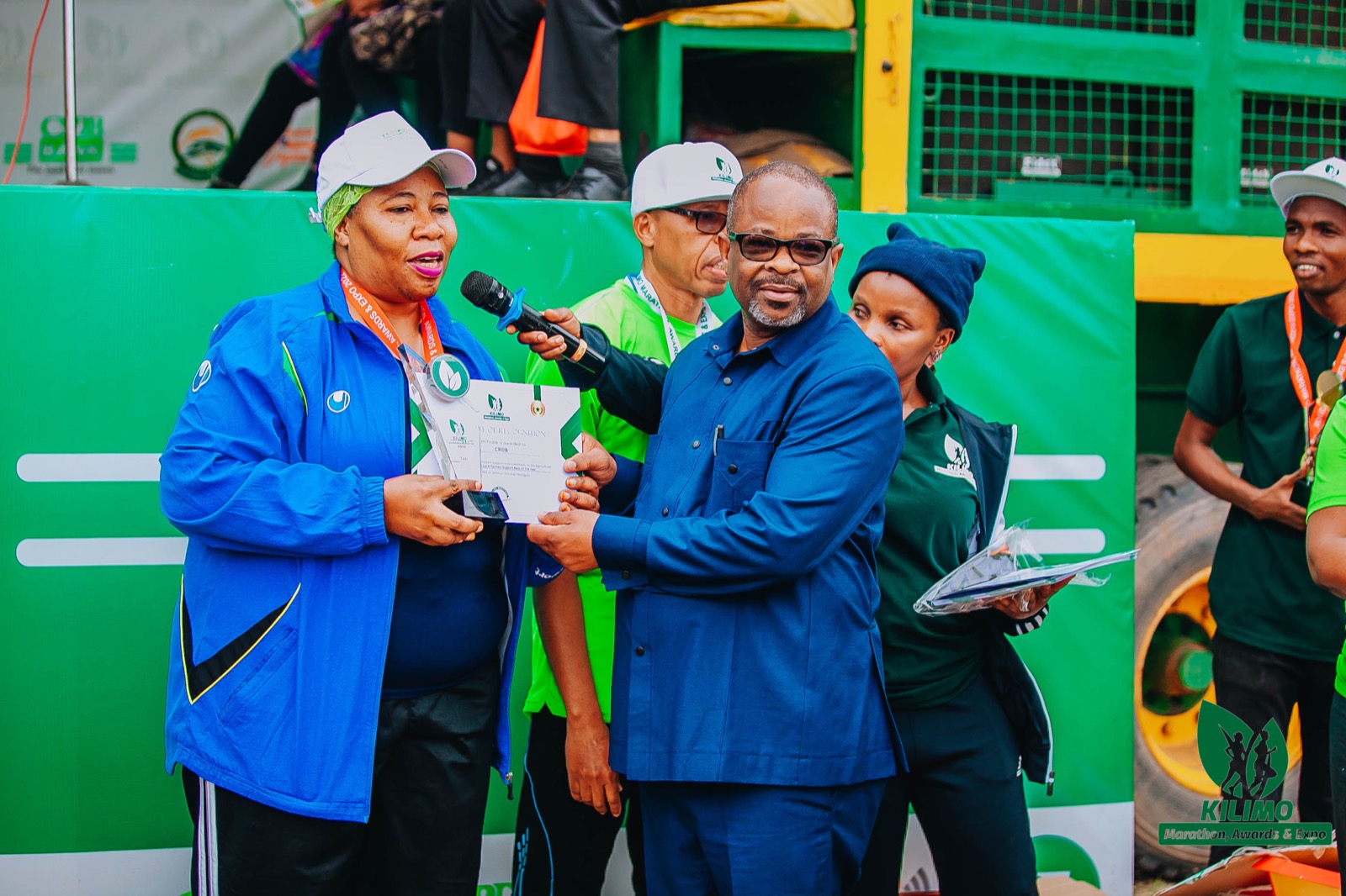 Exhibition and networking at a previous Mkulima Awards edition
